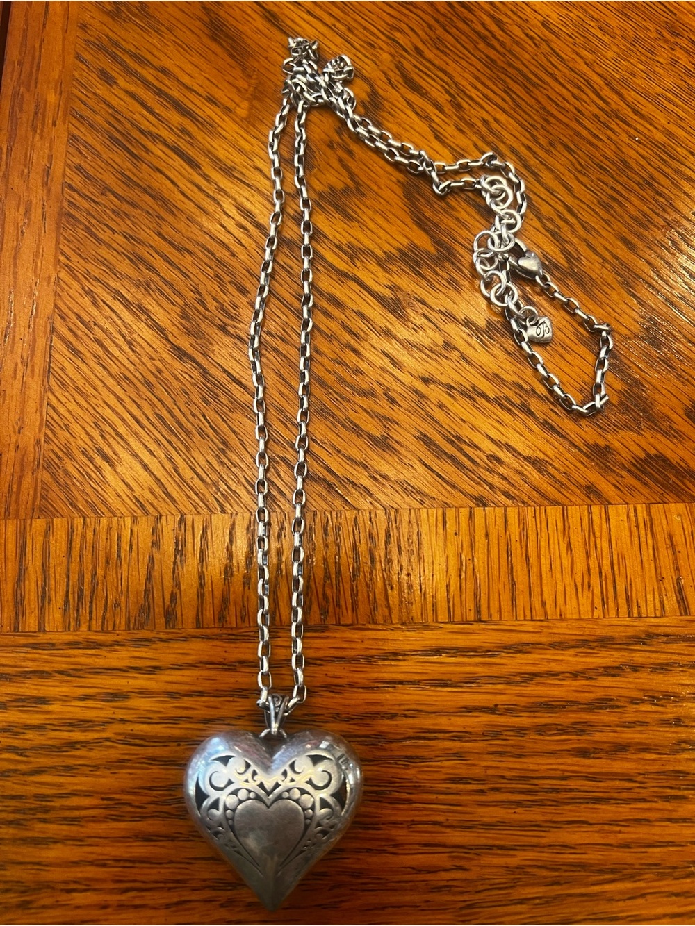 Brighton Silver Heart Necklace